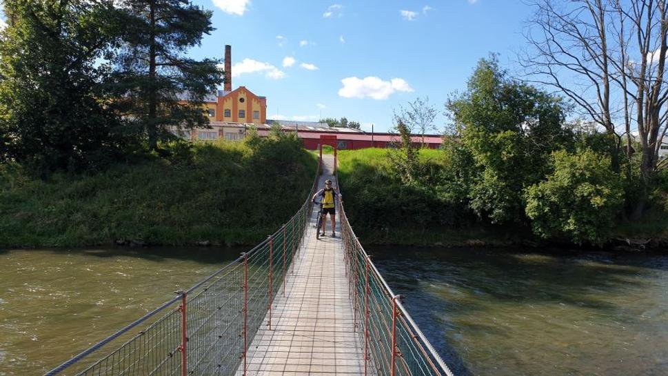 Most cez rieku Poprad
