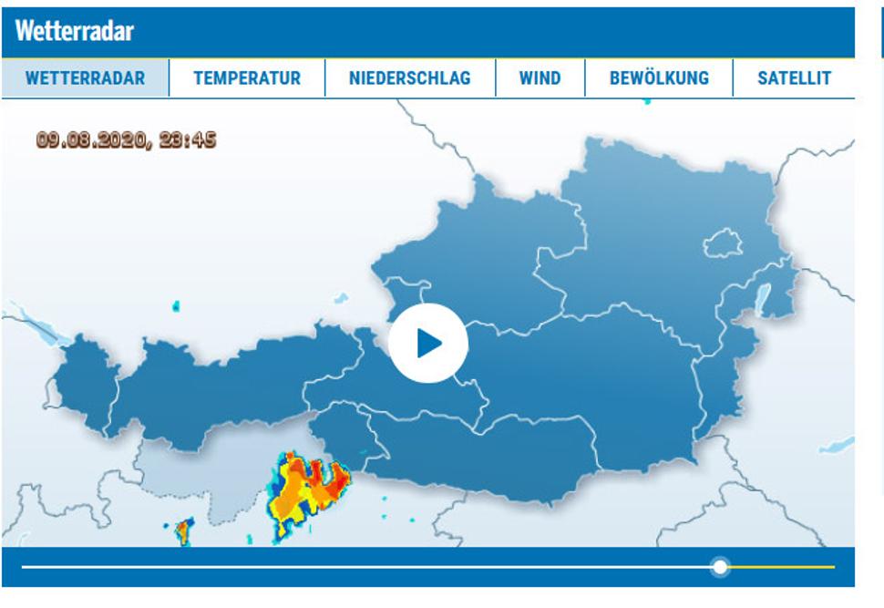 Wetter.at Radar