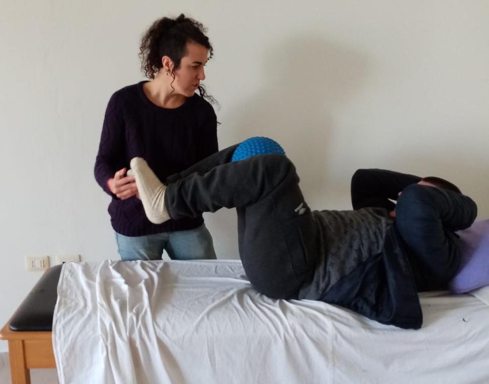 Arancha provided physiotherapy to 30 patients who suffered from different disabilities.