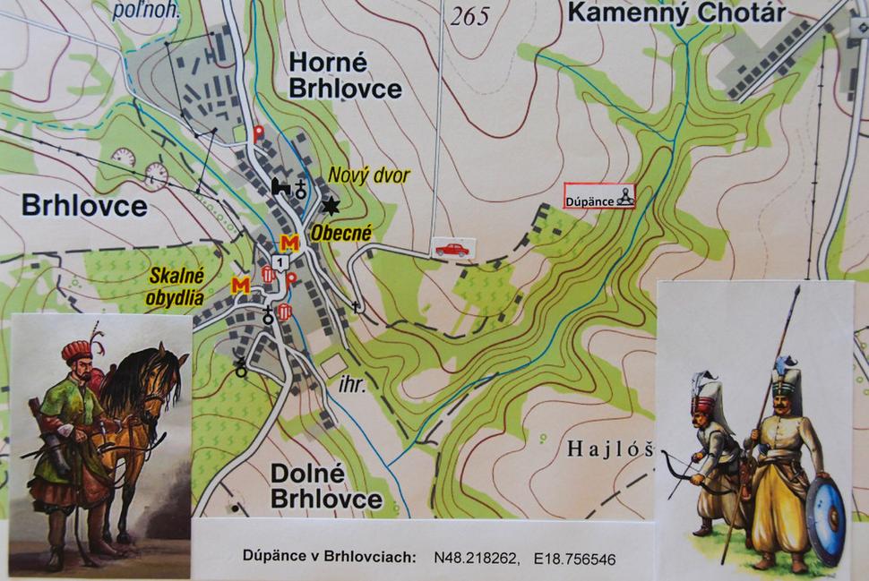 Prístup - Do blízkosti dúpäncov sa dostanete autom po spevnenej družstevnej ceste, na ktorú odbočíte na križovatke v strede dediny, pri bývalej škole (dnes expozitúra Tekovského múzea).