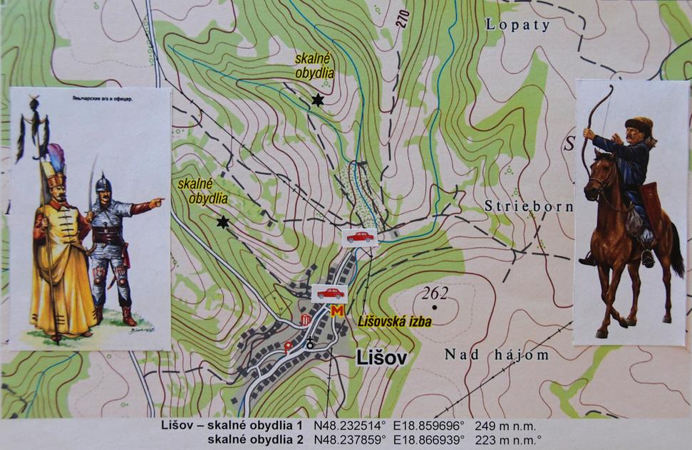 Prístup - Trasy ku skalným obydliam nie sú vyznačené po celej dĺžke. Nájdete ich však jednoducho podľa GPS, alebo vás k nim ochotne navigujú domáci.
