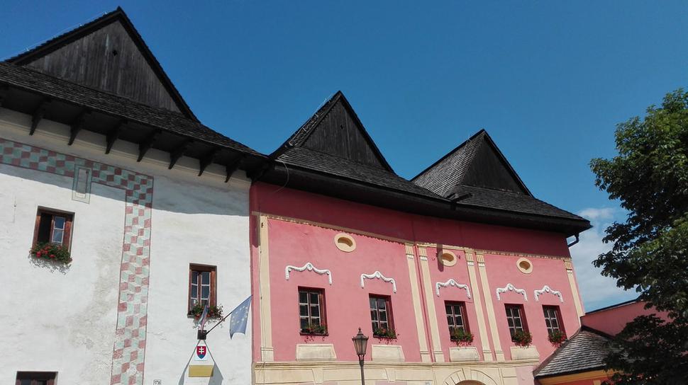 Staré meštianske domy v Spišskej Sobote.