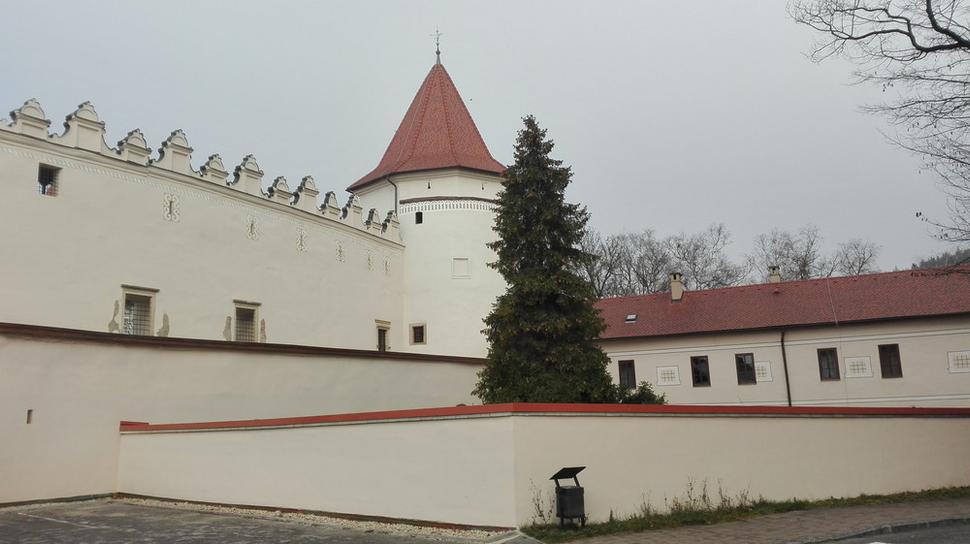 Kežmarský hrad v centre mesta.
