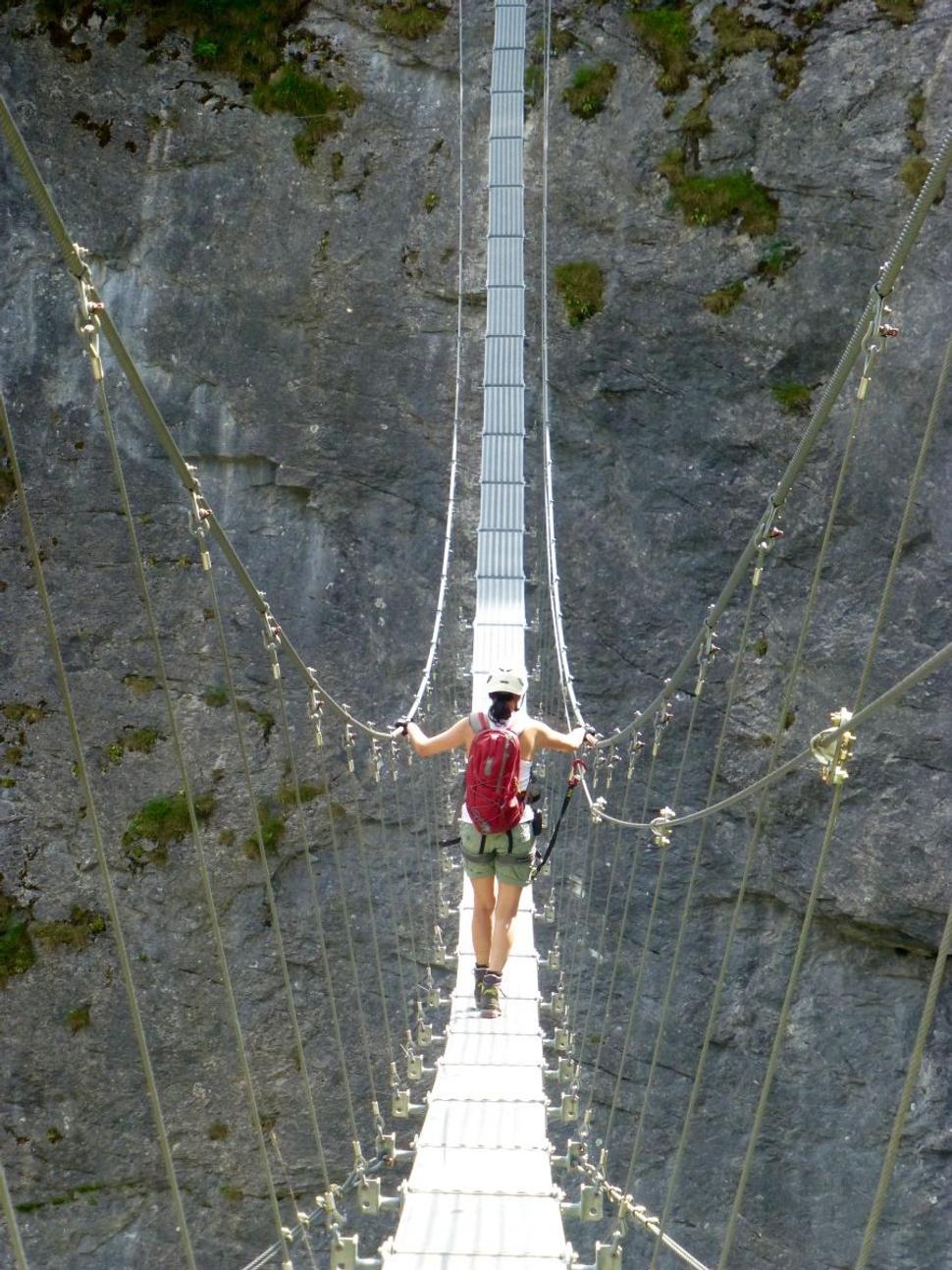 Nepálsky most, Via Ferrata
