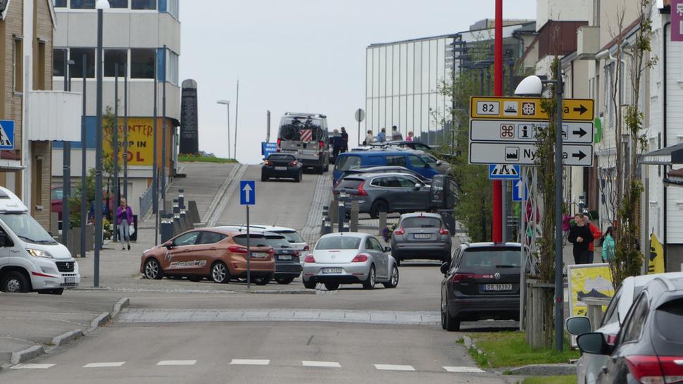 Hlavná ulica vedúca k prístavu