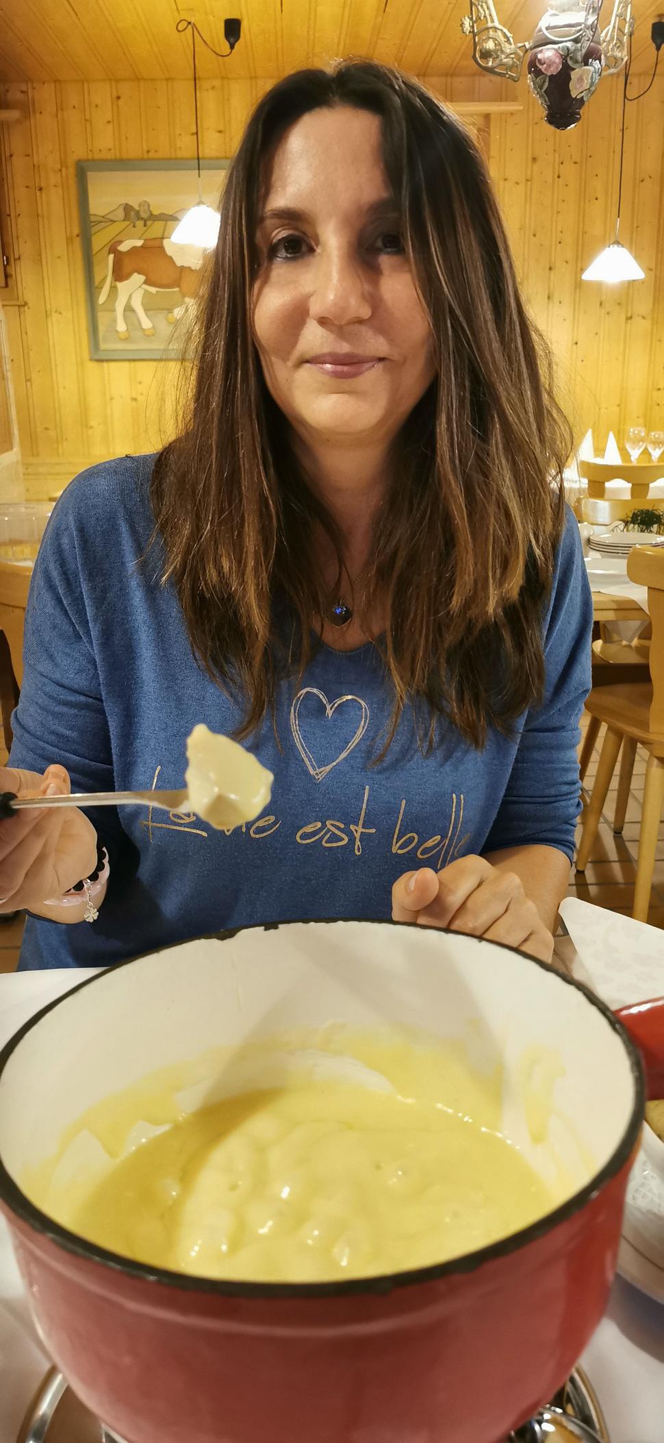 Syrové fondue, Hotel Alpenruh