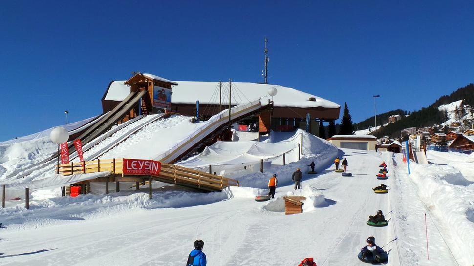 Tobogganing Park, Leysin