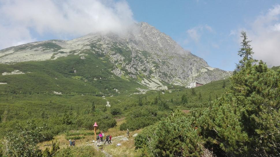 Výhľad na Velickú poľanu.