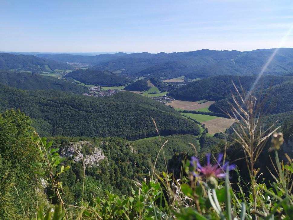 Muránska planina nad obcou Muráň.