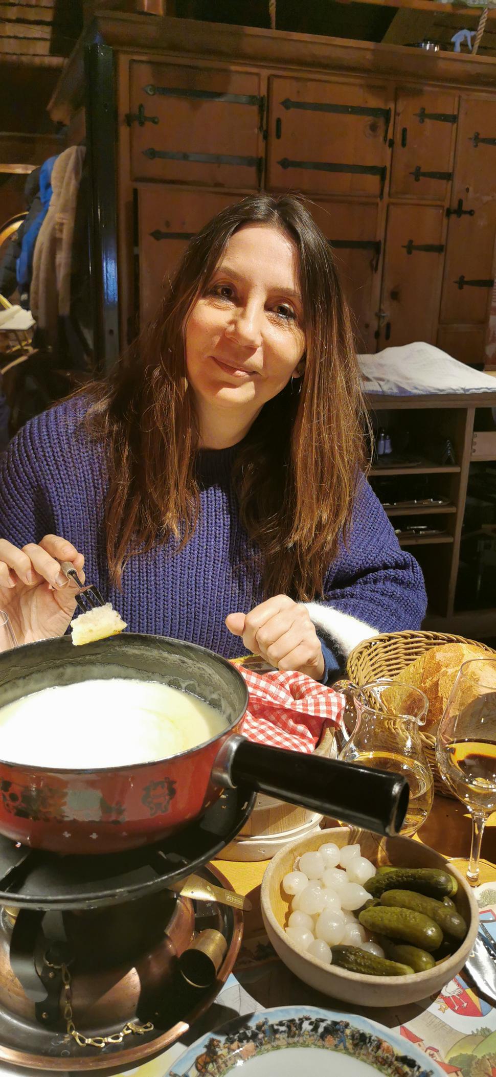 Syrové fondue