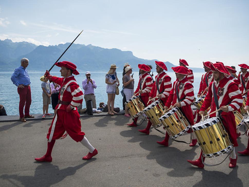 Slávnostný sprievod, Vevey