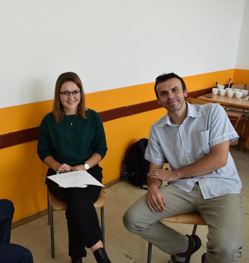 Peter Remiš a Barbora Rusiňáková - executive manažérka OpenLabu