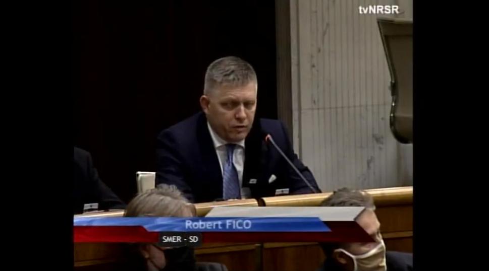 Ilustračné foto: Fico pri klamaní