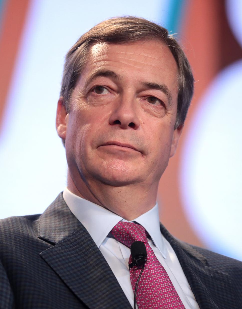 Nigel Farage.