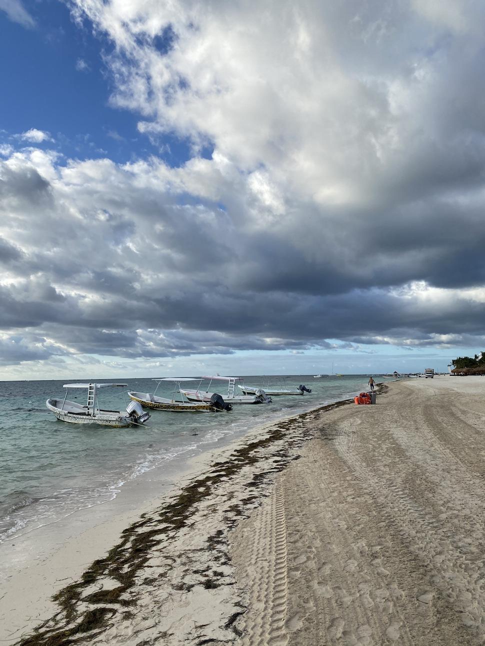 Pláže pri Puerto Morelos sú preslávené výbornou šnorchlovačkou.