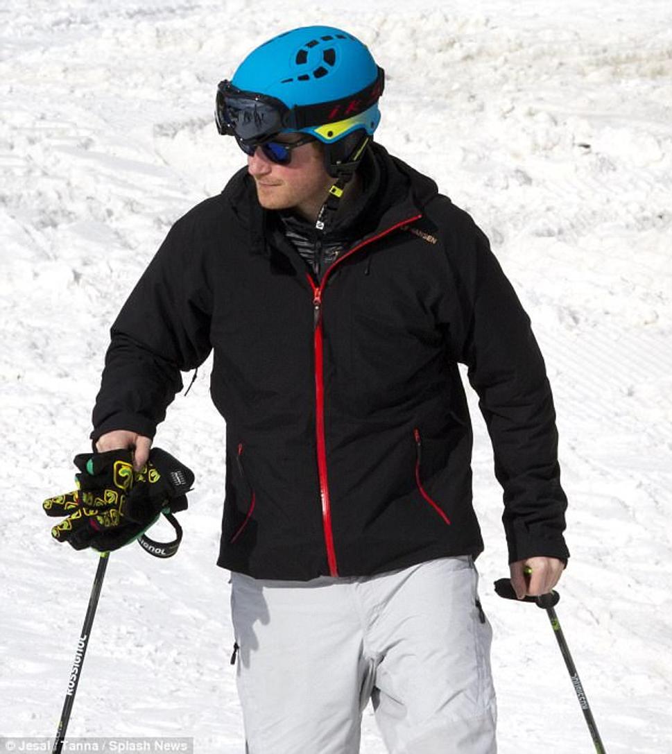 Princ Harry vo Verbier
