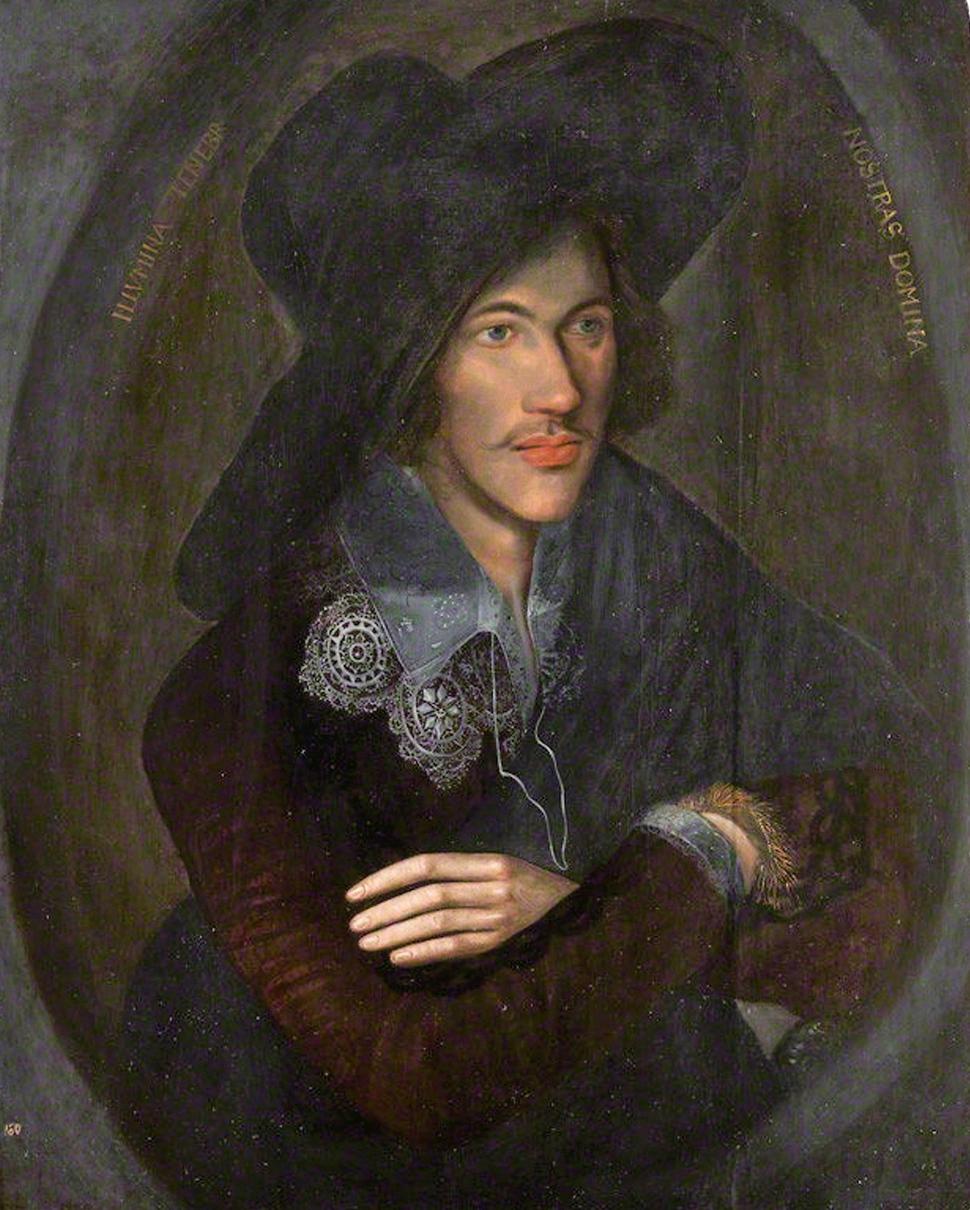 John Donne cca r. 1595 zo zbierok National Portrait Gallery