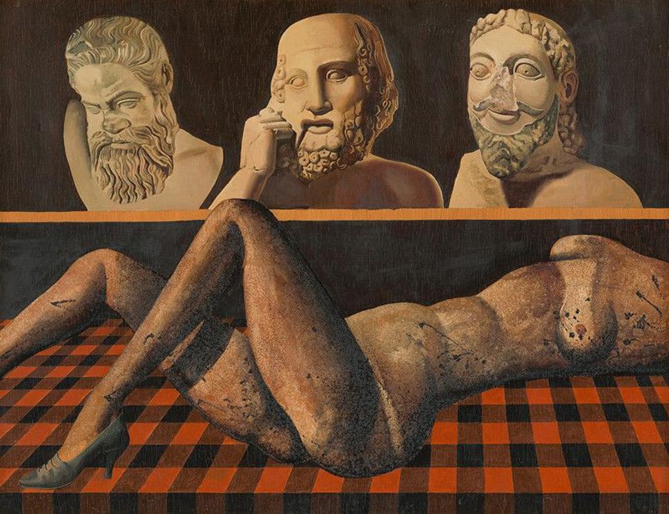 Zuzana a starci
Rudolf Krivoš, 1986
Nová interpretácia starého motívu