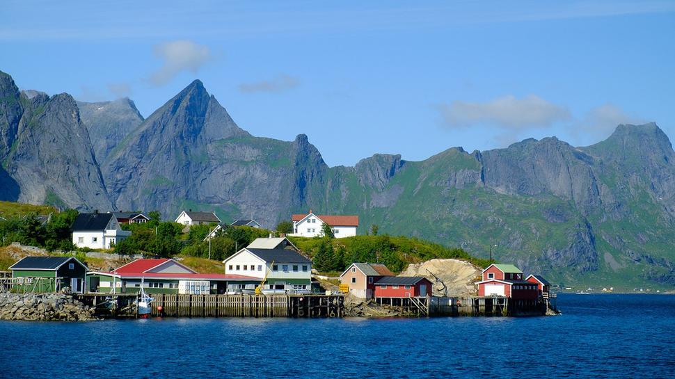 Výhľady okolo Hamnøy