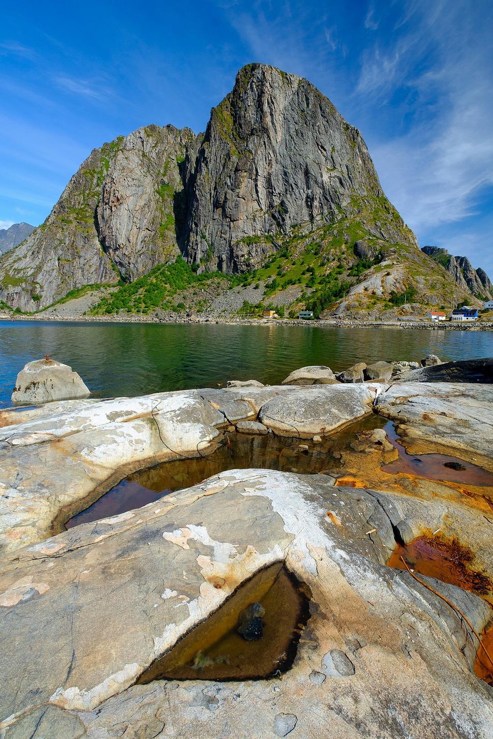 Krajina okolo Hamnøy