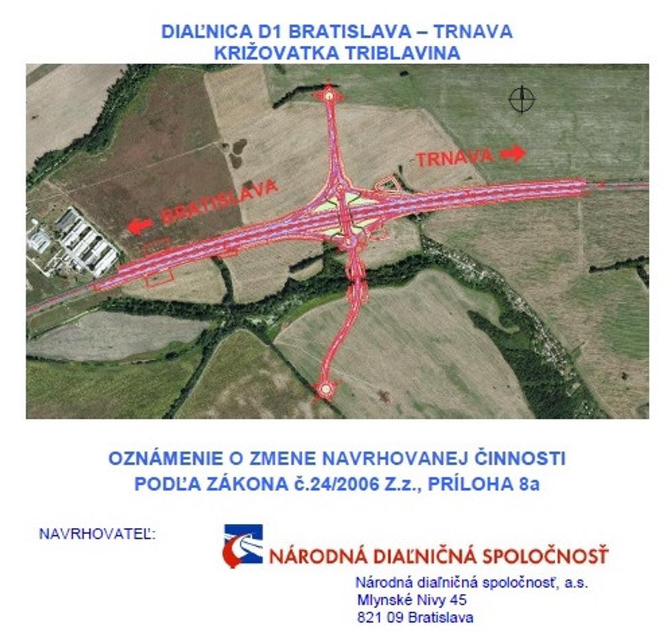 Zmena navrhovanej činnosti