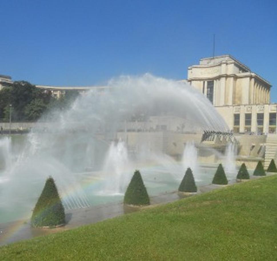 Fontány na Trocadero