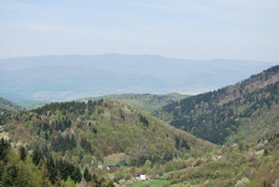 pohľad na osadu Banky z Cukmantla