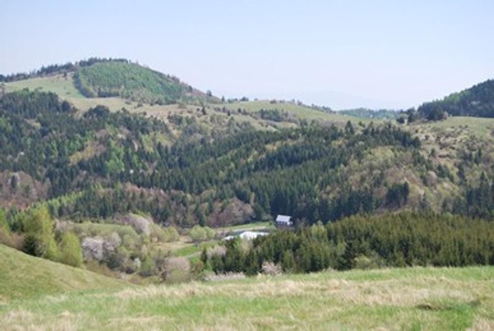 Rozgrund a Studený vrch z Cukmantla