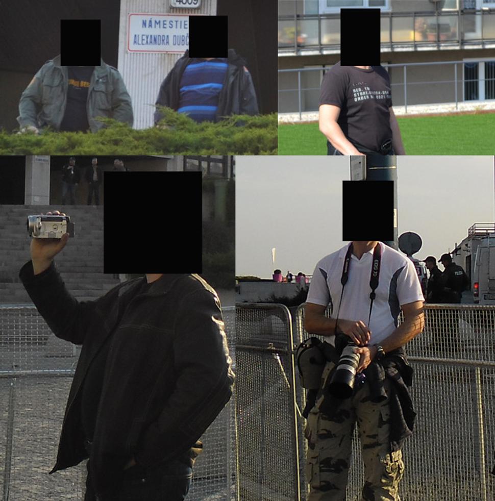 Naozaj novinári, strážcovia garáže atď?