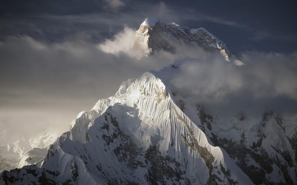 Mountains in the Fog