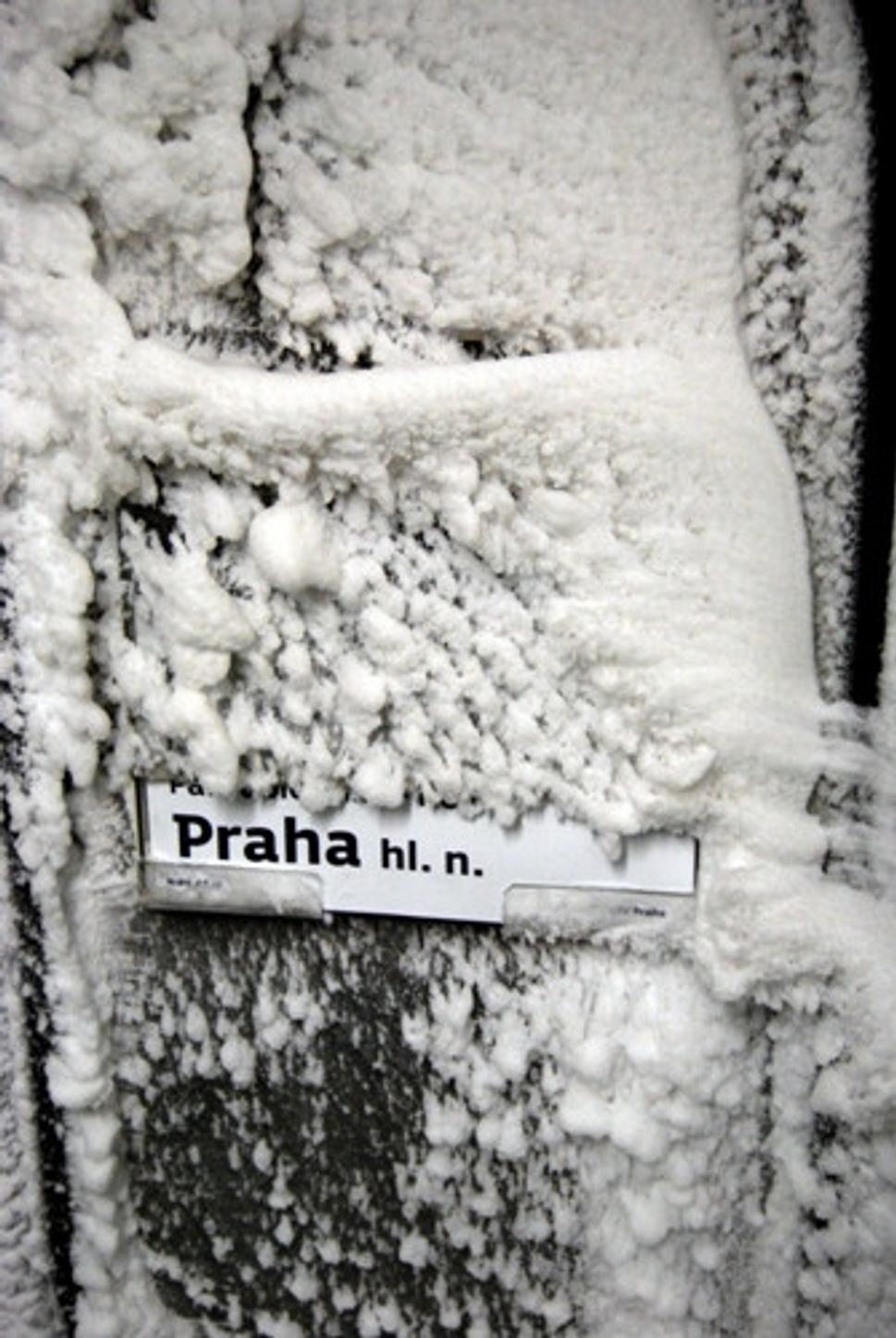 Vlak Budapešt - Praha