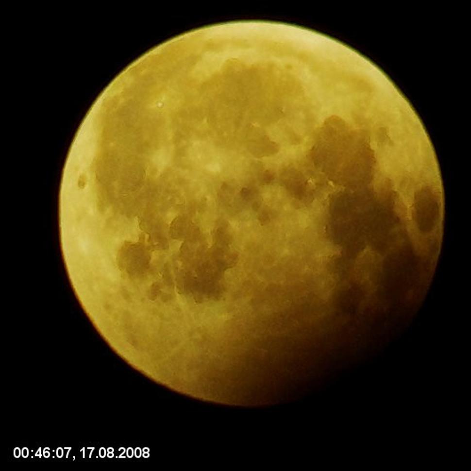Zatmenie Mesiaca 17.8.2008, 00:46