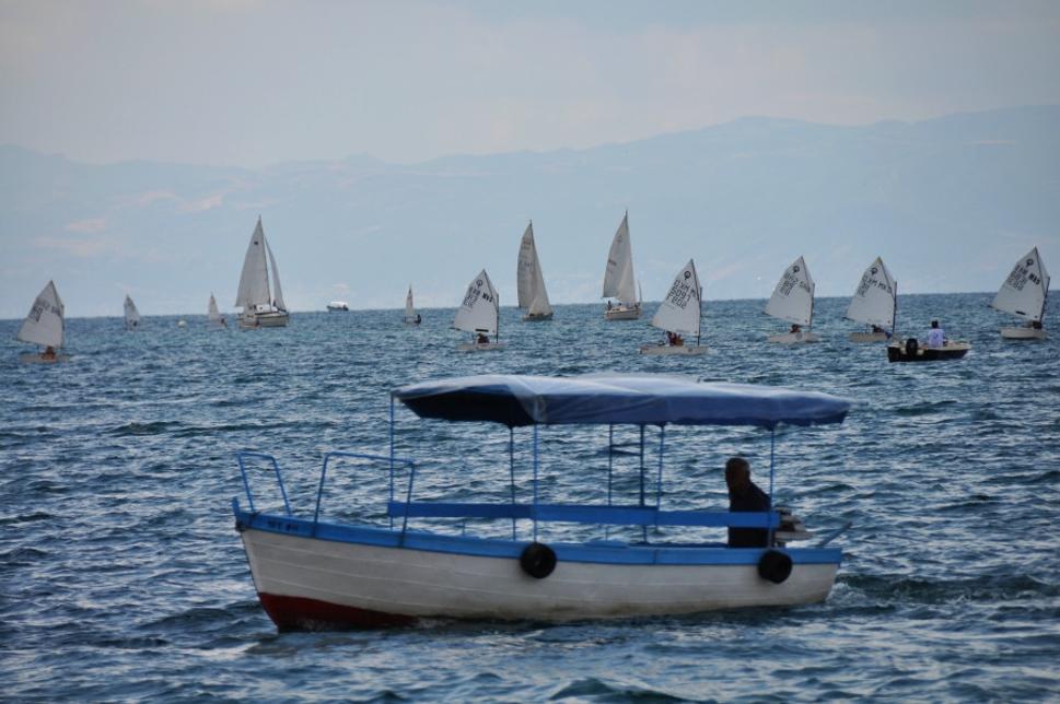 Ohrid je rajom aj pre vodné športy