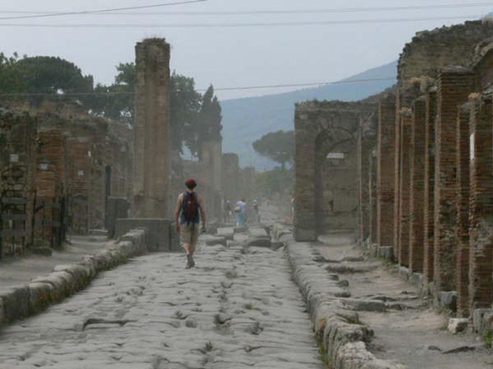 Pompeje mesto duchov