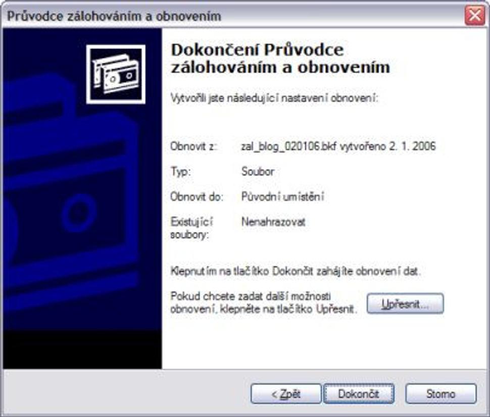 Súhrnné informácie pred dokončením