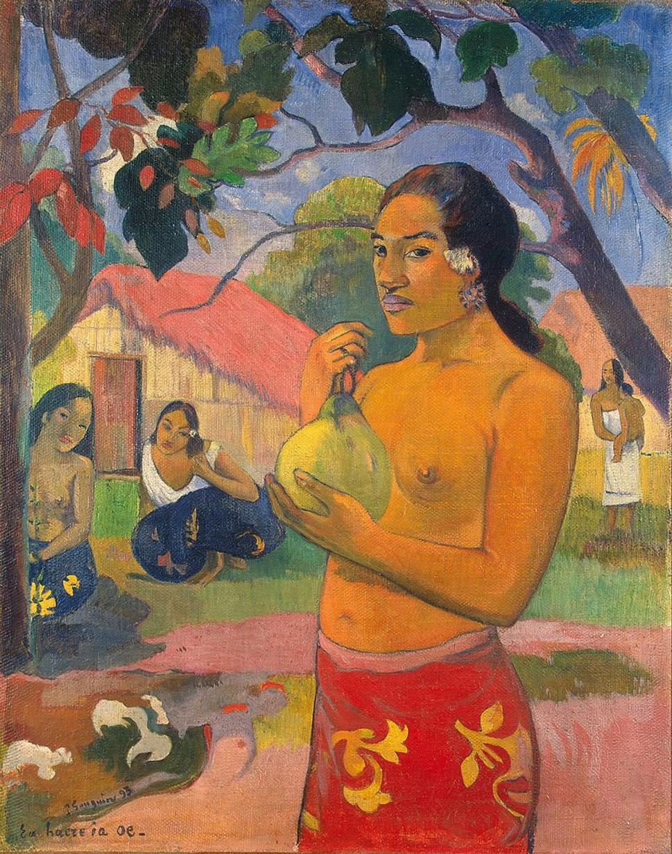 Žena držiaca plod
Paul Gauguin
1893