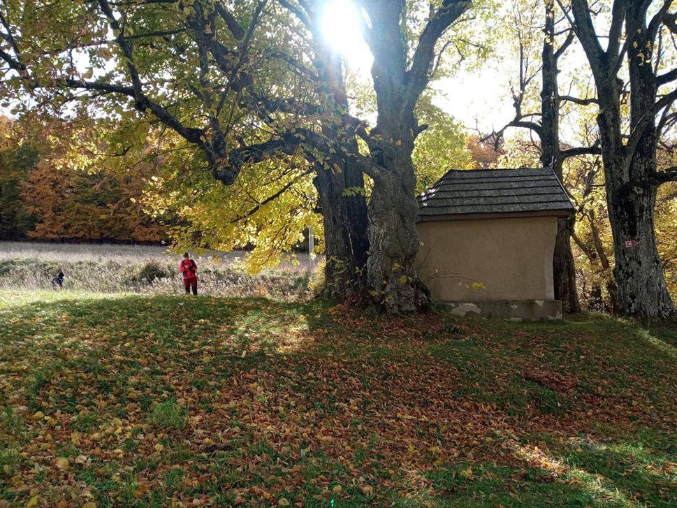 Kaplnka v Baksovej doline.