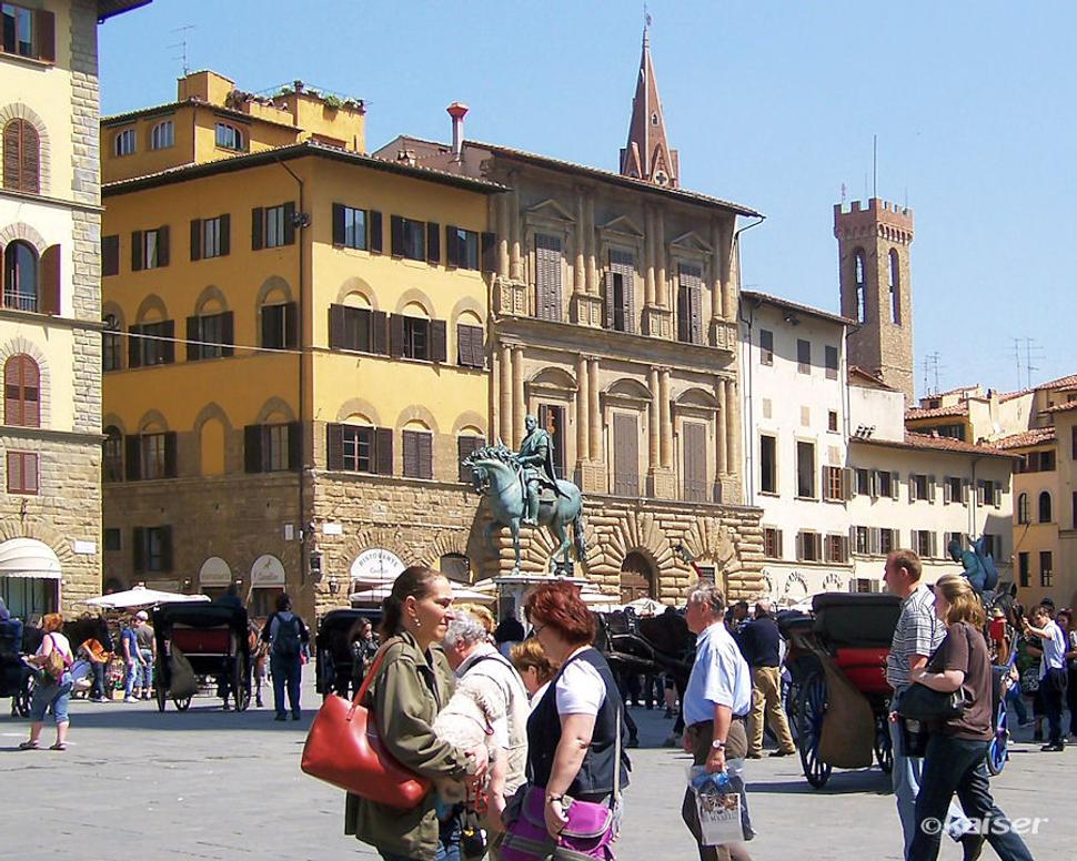 Námestie Piazza della Signoria.