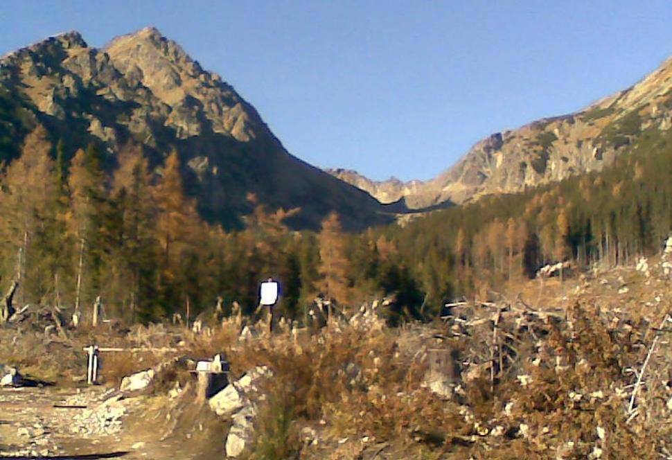 Následky veternej spúšte, Vysoké Tatry