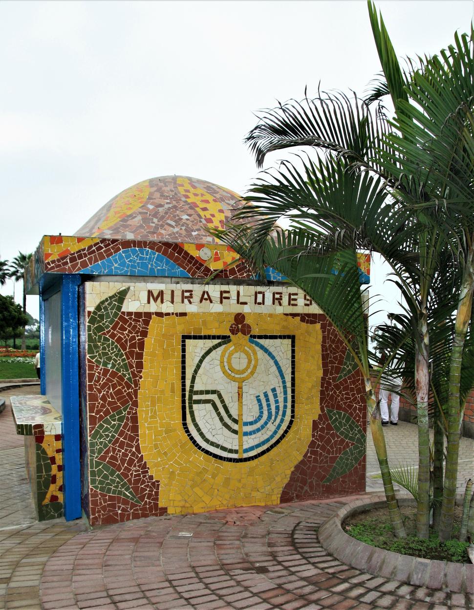 Park zaľúbených v štvrti Miraflores