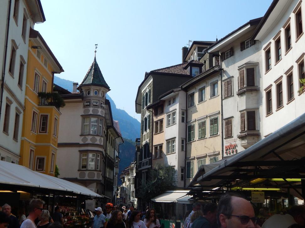 Bolzano - svojim štýlom pripomína Innsbruck