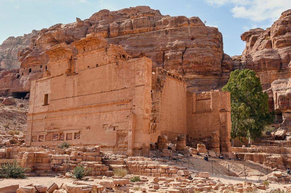 Chrám Qasr al-Bint v Petre.