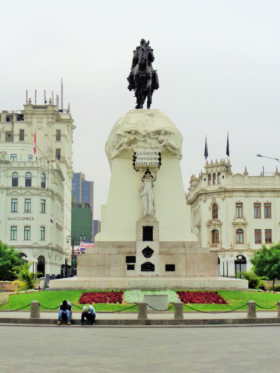generál Jose San Martin - bojovník za nezávislosť Peru