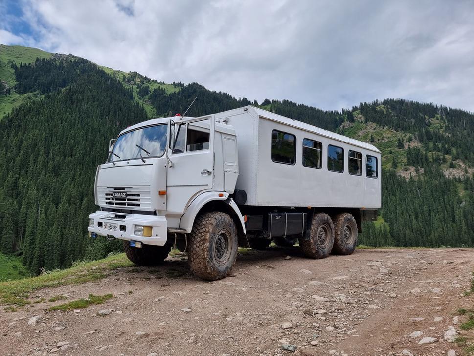 Odvoz do hôr - Kamaz