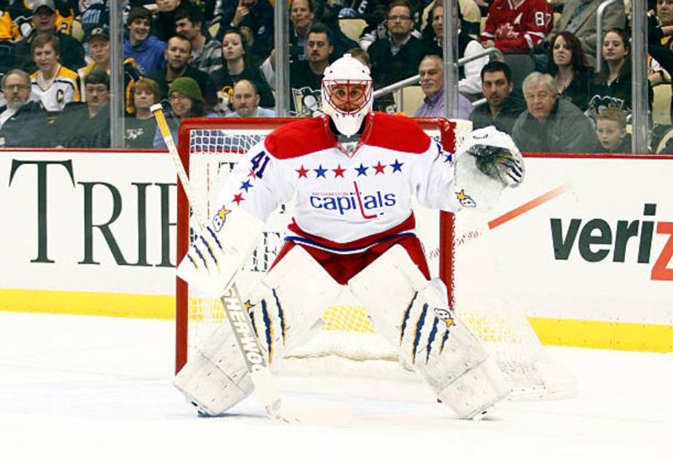 Jaroslav Halák v drese Washingtonu Capitals