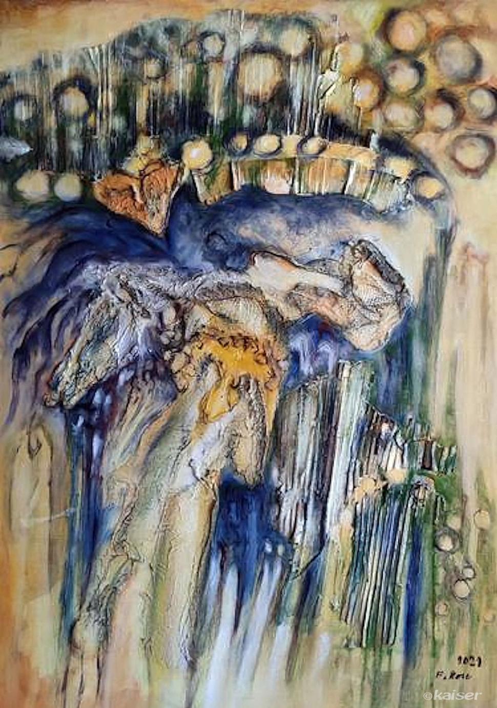Perly svetadiela /olej 105x75/ 2021