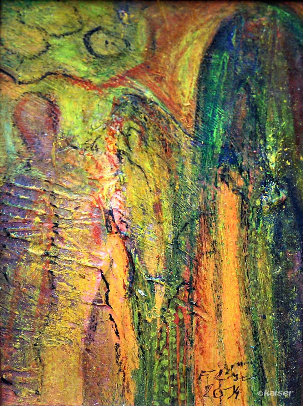 Očakávanie /akryl 30x40 2014