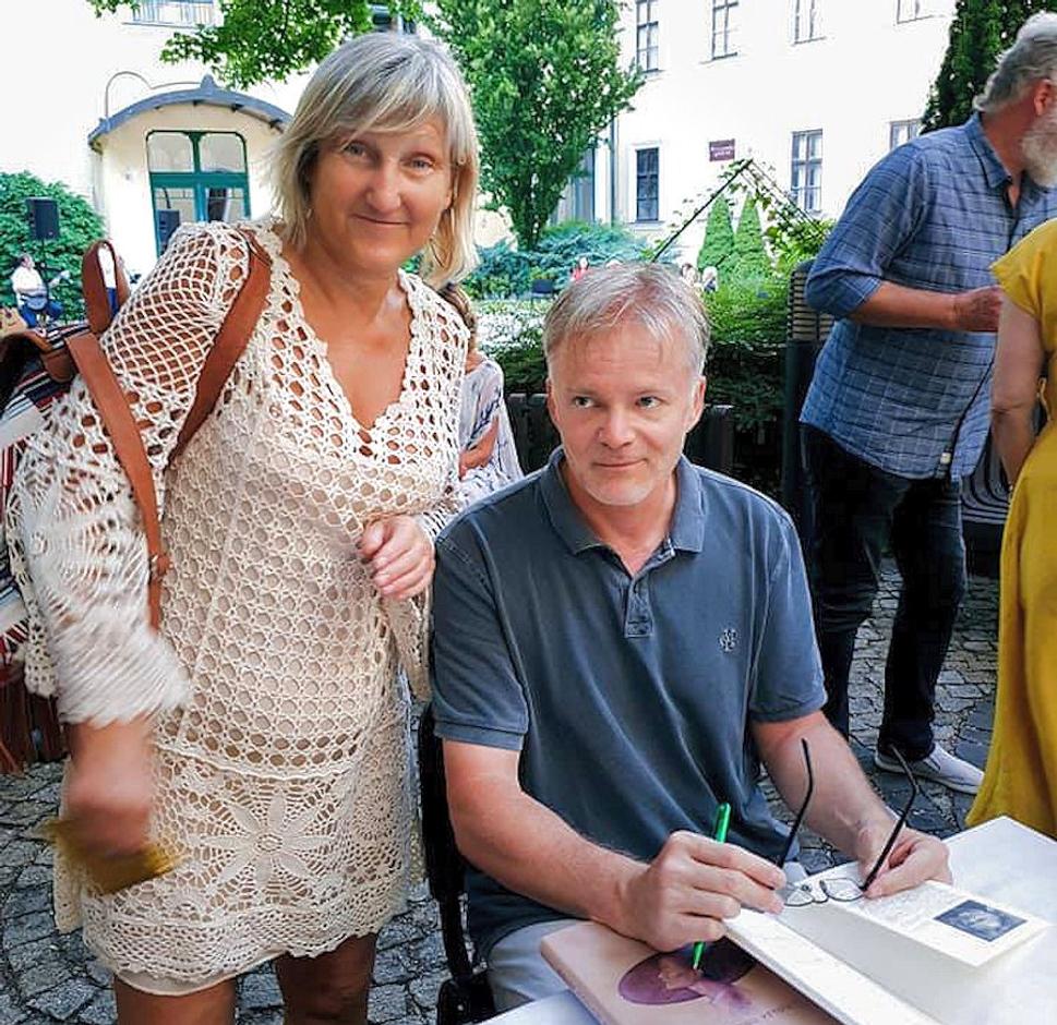 Stretnutie so spisovateľom Erikom Ondrejičkom.
