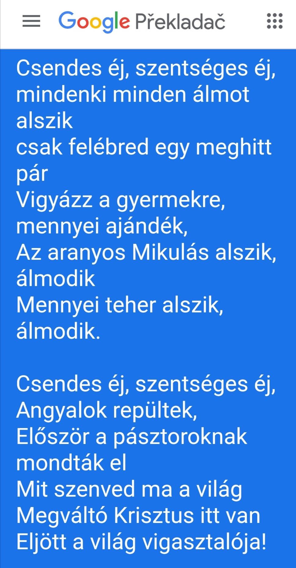 maďarsky