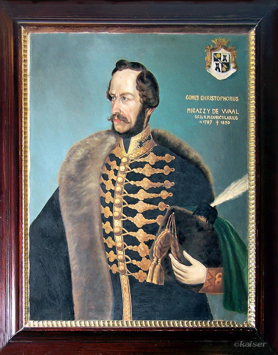 Otec grófa Viliama Migazziho, Krištof Rudolf Migazzi (1787-1850).